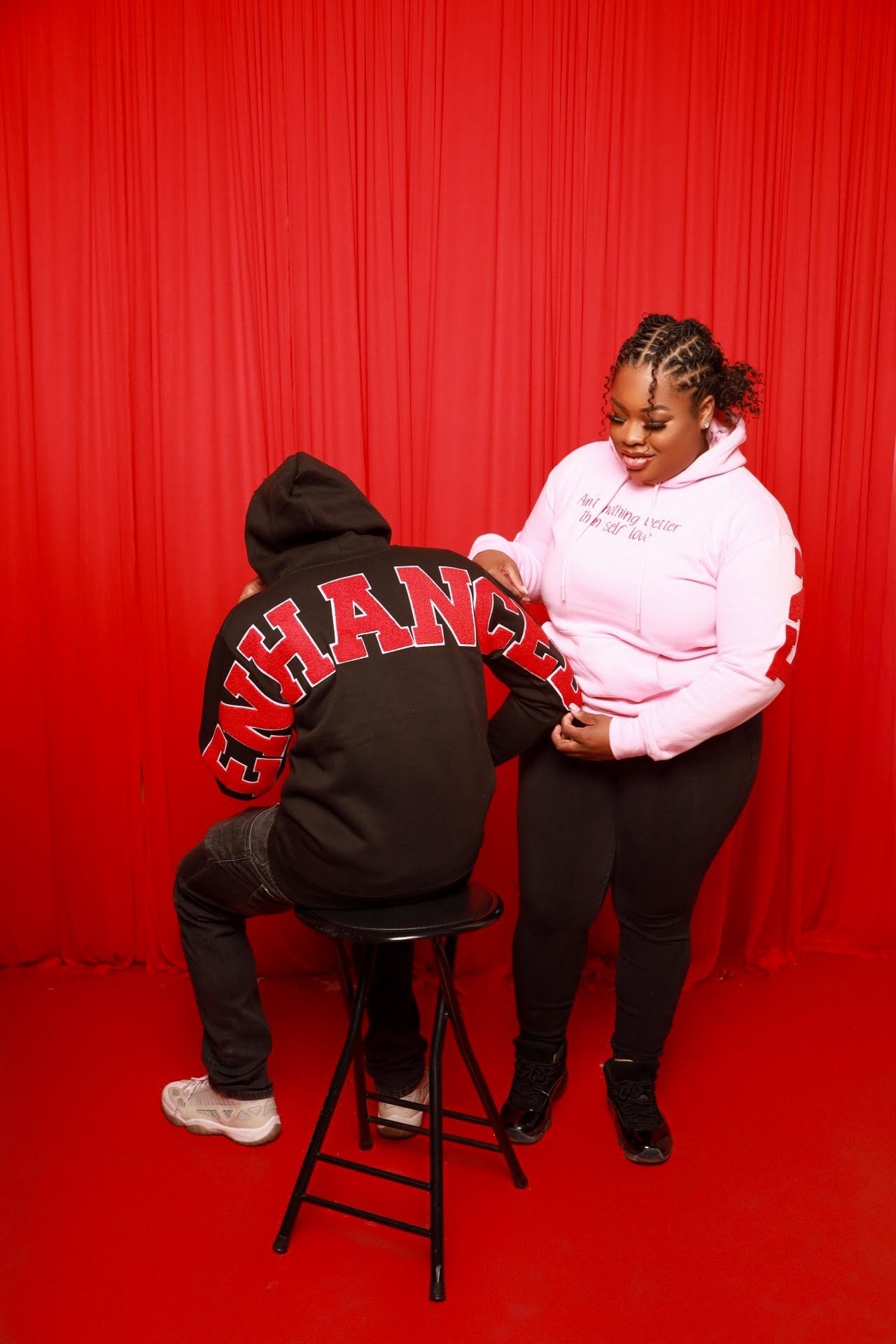 Enhanced Hoodie Patched Up